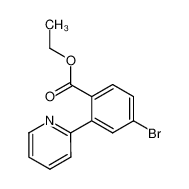 4-bromo-2-pyridin-2-yl-benzoic acid ethyl ester CAS:28901-53-3 manufacturer & supplier