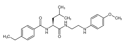 (S)-4-ethyl-N-(1-((2-((4-methoxyphenyl)amino)ethyl)amino)-4-methyl-1-oxopentan-2-yl)benzamide CAS:289043-28-3 manufacturer & supplier