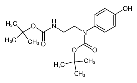 (2-tert-Butoxycarbonylamino-ethyl)-(4-hydroxy-phenyl)-carbamic acid tert-butyl ester CAS:289044-52-6 manufacturer & supplier