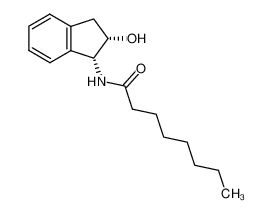 N-[(1R,2S)-2-hydroxy-2,3-dihydro-1H-inden-1-yl]octanamide CAS:289051-68-9 manufacturer & supplier