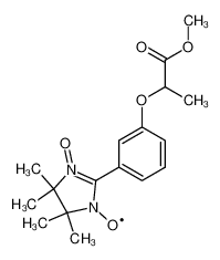 (R,S)-Methyl [3-(4,4,5,5-tetramethyl-4,5-dihydro-1H-imidazol-1-oxy-3-oxide)phenoxy]-2-propionate CAS:289054-22-4 manufacturer & supplier