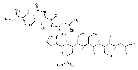 Glycine,L-seryl-L-cysteinyl-L-seryl-L-leucyl-L-prolyl-L-glutaminyl-L-threonyl-L-seryl- CAS:289056-28-6 manufacturer & supplier