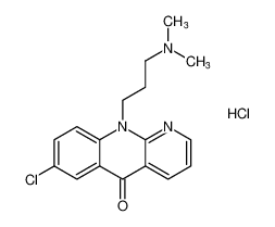 7-chloro-10-(3-(dimethylamino)propyl)benzo[b][1,8]naphthyridin-5(10H)-one hydrochloride CAS:28907-45-1 manufacturer & supplier