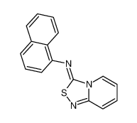 naphthalen-1-yl-[1,2,4]thiadiazolo[4,3-a]pyridin-3-ylidene-amine CAS:28912-74-5 manufacturer & supplier