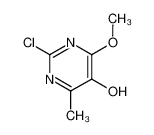 2-chloro-4-methoxy-6-methyl-pyrimidin-5-ol CAS:28918-97-0 manufacturer & supplier