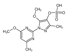 sulfuric acid mono-[5-methoxy-1-(4-methoxy-6-methyl-pyrimidin-2-yl)-3-methyl-1H-pyrazol-4-yl] ester CAS:28919-06-4 manufacturer & supplier