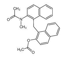 2-Acetoxy-1-naphthyl-(2-(N-methylacetamido)-1-naphthyl)-methan CAS:28926-27-4 manufacturer & supplier