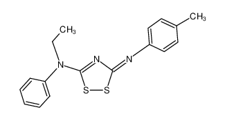 [5-(N-ethyl-anilino)-[1,2,4]dithiazol-3-ylidene]-p-tolyl-amine CAS:28937-36-2 manufacturer & supplier