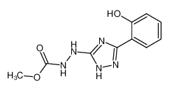 N'-[5-(2-hydroxy-phenyl)-1H-[1,2,4]triazol-3-yl]-hydrazinecarboxylic acid methyl ester CAS:28937-45-3 manufacturer & supplier