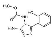 [3-amino-5-(2-hydroxy-phenyl)-[1,2,4]triazol-4-yl]-carbamic acid methyl ester CAS:28938-12-7 manufacturer & supplier