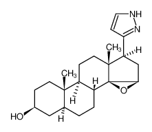 14,15β-epoxy-17β-(1(2)H-pyrazol-3-yl)-(5α,14β)-androstan-3β-ol CAS:28941-00-6 manufacturer & supplier