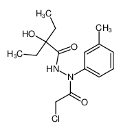 2-ethyl-2-hydroxy-butyric acid N'-chloroacetyl-N'-m-tolyl-hydrazide CAS:28942-96-3 manufacturer & supplier