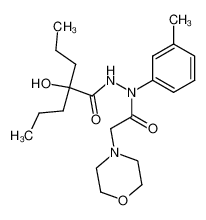 2-hydroxy-2-propyl-pentanoic acid N'-(morpholin-4-yl-acetyl)-N'-m-tolyl-hydrazide CAS:28944-08-3 manufacturer & supplier