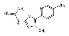 2-guanidino-4-methyl-5-(5-methylpyridin-2-yl)thiazole CAS:289468-43-5 manufacturer & supplier