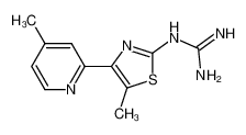 2-guanidino-5-methyl-4-(4-methylpyridin-2-yl)thiazole CAS:289468-76-4 manufacturer & supplier