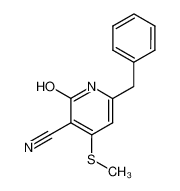 6-Benzyl-2-hydroxy-4-methylsulfanyl-nicotinonitrile CAS:28947-13-9 manufacturer & supplier