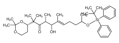 (4R,5R,E)-10-((tert-butyldiphenylsilyl)oxy)-2-((S)-2,2-dimethyl-1,3-dioxan-4-yl)-5-hydroxy-2,4,6-trimethylundec-6-en-3-one CAS:289477-71-0 manufacturer & supplier