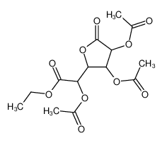 O2,O3,O5-triacetyl-galactaric acid-6-ethyl ester-1-lactone CAS:28948-19-8 manufacturer & supplier