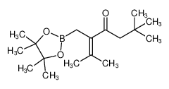 2,6,6-trimethyl-3-((4,4,5,5-tetramethyl-1,3,2-dioxaborolan-2-yl)methyl)hept-2-en-4-one CAS:289482-62-8 manufacturer & supplier