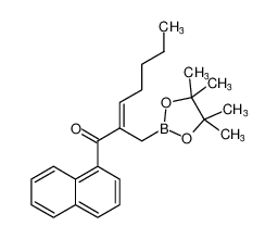 (E)-1-(naphthalen-1-yl)-2-((4,4,5,5-tetramethyl-1,3,2-dioxaborolan-2-yl)methyl)hept-2-en-1-one CAS:289482-69-5 manufacturer & supplier