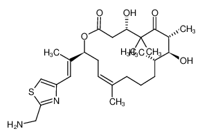 (4S,7R,8S,9S,13Z,16S(E))-16-[2-(2-aminomethyl-thiazol-4-yl)-1-methyl-vinyl]-4,8-dihydroxy-5,5,7,9,13-pentamethyl-oxacyclohexadec-13-ene-2,6-dione CAS:289494-44-6 manufacturer & supplier