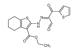 2-(3-ethoxycarbonylcyclohexeno-2',3'-thien-2-yl)-3-oxo-3-(2-thienyl) hydrazonopropanal CAS:289497-67-2 manufacturer & supplier