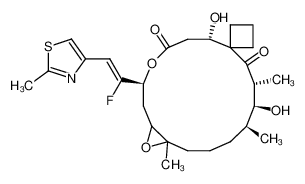 (1S/R,3S(Z),7S,10R,11S,12S,16R/S)-7,11-dihydroxy-3-(1-fluoro-2-(2-methyl-4-thiazolyl)ethenyl)-8,8-(1,3-trimethylen)-10,12,16-trimethyl-4,17-dioxabicyclo[14.1.0]heptadecane-5,9-dione CAS:289502-84-7 manufacturer & supplier