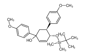 (4R,5S)-4-tert-butyldimethylsilyloxy-1-hydroxy-1,5-bis(4-methoxyphenyl)cyclohex-2-en-1-ol CAS:289503-62-4 manufacturer & supplier