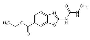 2-(3-methyl-ureido)-benzothiazole-6-carboxylic acid ethyl ester CAS:28956-37-8 manufacturer & supplier