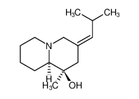 rel-(1R,9aR,Z)-1-methyl-3-(2-methylpropylidene)octahydro-2H-quinolizin-1-ol CAS:289619-66-5 manufacturer & supplier