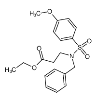 ethyl 3-[(benzyl)-(4-methoxybenzenesulfonyl)-amino]-propionate CAS:289637-51-0 manufacturer & supplier