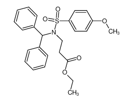 ethyl 3-[(Diphenylmethyl)-(4-methoxy-benzenesulfonyl)-amino]-propionate CAS:289637-64-5 manufacturer & supplier