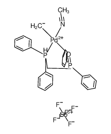 [[1,2-bis(diphenylphosphino)ethane-monoxide-κ-2-P,O](acetonitrile)(methyl) palladium(II)] hexafluoroantimonate CAS:289689-09-4 manufacturer & supplier