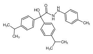 Hydroxy-bis-(4-isopropyl-phenyl)-acetic acid N'-p-tolyl-hydrazide CAS:28969-54-2 manufacturer & supplier