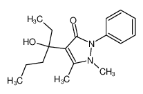 4-(1-ethyl-1-hydroxy-butyl)-1,5-dimethyl-2-phenyl-1,2-dihydro-pyrazol-3-one CAS:28969-93-9 manufacturer & supplier