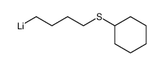 4-(cyclohexylthio)-1-butyllithium CAS:289699-52-1 manufacturer & supplier