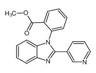 2-(2-pyridin-3-yl-benzoimidazol-1-yl)-benzoic acid methyl ester CAS:28970-46-9 manufacturer & supplier