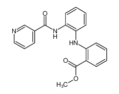 2-{2-[(Pyridine-3-carbonyl)-amino]-phenylamino}-benzoic acid methyl ester CAS:28970-50-5 manufacturer & supplier