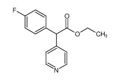 (4-fluoro-phenyl)-pyridin-4-yl-acetic acid ethyl ester CAS:289700-56-7 manufacturer & supplier