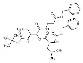 (S)-2-Benzyloxycarbonylamino-4-methyl-pentanoic acid (S)-1-(2-benzyloxycarbonyl-ethylcarbamoyl)-2-tert-butoxycarbonylamino-butyl ester CAS:289707-97-7 manufacturer & supplier