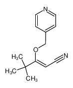 (Z)-3-(4-pyridylmethoxy)-4,4-dimethylpent-2-enenitrile CAS:289712-44-3 manufacturer & supplier