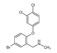 [5-Bromo-2-(3,4-dichlorophenoxy)-benzyl]-methylamine CAS:289717-61-9 manufacturer & supplier