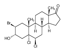 2β-Bromo-3α-hydroxy-5α.6β-dichloroandrostan-17-on CAS:28972-56-7 manufacturer & supplier