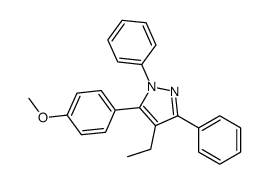 4-ethyl-5-(4-methoxyphenyl)-1,3-diphenylpyrazole CAS:289725-89-9 manufacturer & supplier