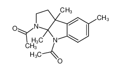 1,8-diacetyl-3a,5,8a-trimethyl-1,2,3,3a,8,8a-hexahydro-pyrrolo[2,3-b]indole CAS:28973-86-6 manufacturer & supplier