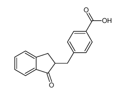 4-(1-Oxo-indan-2-ylmethyl)-benzoic acid CAS:28977-50-6 manufacturer & supplier