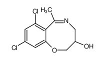 7,9-dichloro-6-methyl-3,4-dihydro-2H-1,5-benzoxazocin-3-ol CAS:28980-11-2 manufacturer & supplier