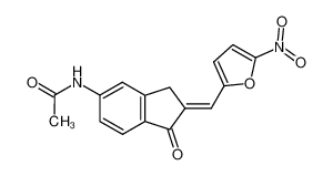 5-acetylamino-2-(5-nitro-furan-2-ylmethylene)-indan-1-one CAS:28981-89-7 manufacturer & supplier