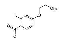 2-fluoro-1-nitro-4-propoxybenzene CAS:28987-49-7 manufacturer & supplier