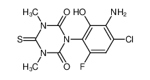 3-(3-amino-4-chloro-6-fluoro-2-hydroxyphenyl)-1,5-dimethyl-6-thioxo-[1,3,5]triazinane-2,4-dione CAS:289883-11-0 manufacturer & supplier